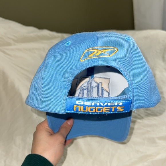 NBA Reebok Denver Nuggets Baseball Cap - Picture 3 of 5